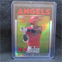 Shohei Ohtani 2021 Topps Chrome 86BC-9