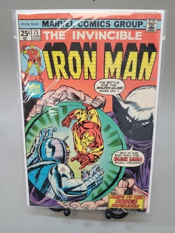 1975 Marvel, The Invincible Iron Man comic