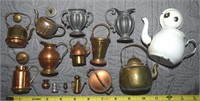 Dollhouse/Miniature Lot w/ Copper/Brass, Enamel