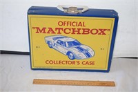 VINTAGE MATCHBOX CASE & CARS !5-5