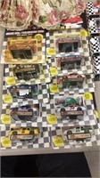 Model cars, lot of 10 racing champions model