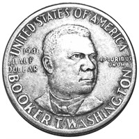 1946 Booker T. Half Dollar NEARLY UNCIRCULATED