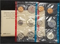 1970 US Double Mint Set w/Silver Kennedy Half