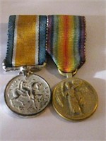 WW1 MINATURE MEDALS