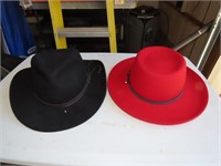 2 Felt Hats