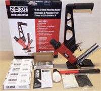 Pneumatic 18 ga. L Cleat Flooring Nailer & Acc.