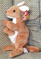 Pouch the Kangaroo - TY Beanie Baby