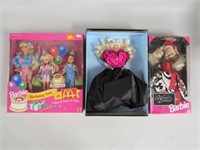 (3) LIMITED EDITION BARBIES: