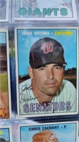 1967 Topps Baseball #207 John Orsino - Washington