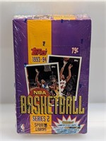 1993-94 Topps Sealed Basketball Hobby Box Series 2