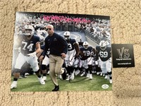 James Franklin Signed 8x10 w/COA