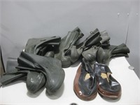Assorted Rubber Boots Largest Sz 14