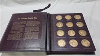 Complete bronze Thomason madallic bible coins