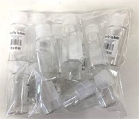 12 New 89ml Flip Top Bottles