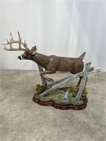 Danbury Mint Lucky Leap by Chris Christensen deer