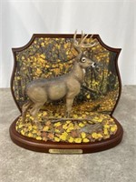 Danbury Mint Golden Sentinel by Bruce Miller deer