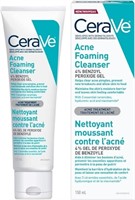 CeraVe 4% Benzoyl Peroxide ACNE Treatment Foaming
