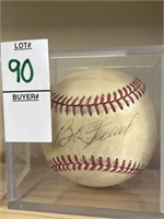 BOB FRIEND HAND SIGNED BASEBALL