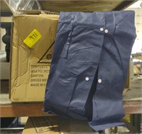 Blue Polypropylene Lab Coats, Size L