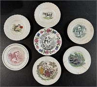 Staffordshire Toddy Plates