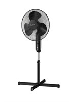 Holmes 16" Oscillating Stand Fan-Black