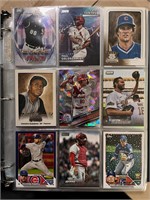 Lot of 9 MLB Stars/HOF/Inserts