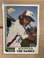 Tim Raines 2004 Fan Favorites