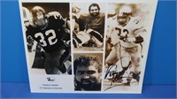 Autographed Franco Harris Steelers Photo Collage,