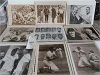Misc Lot Of Black And White Sports Photos
