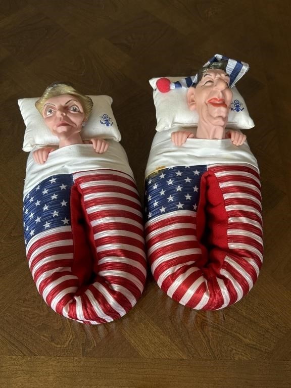 80's Reagan Caricature Slippers