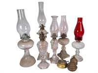 Hurricane Oil Table Lamps