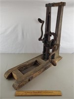 Antique Barn Beam Drill