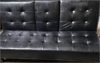 LEATHER COUCH / FUTON