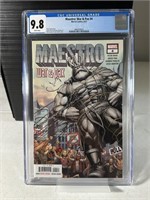 MAESTRO: WAR & PAX #4 - CGC GRADE 9.8 - 2021