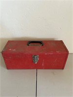 Vintage Kennedy Metal Toolbox, Contents Included