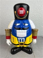 M&M Blue Nutcracker Candy Dispenser Collectible