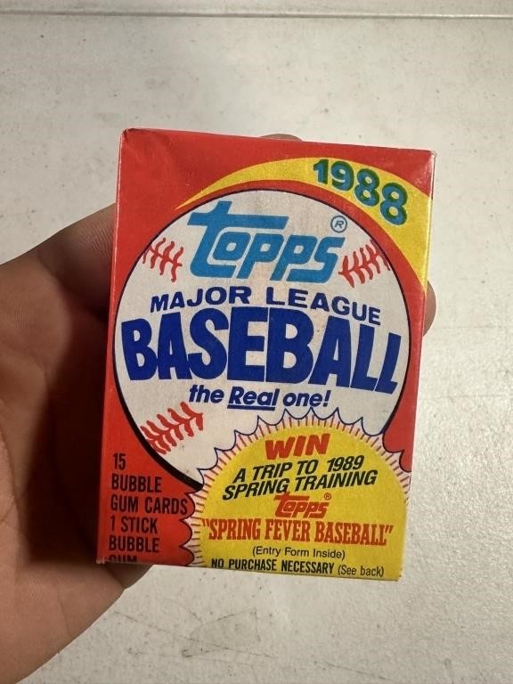 1988 TOPPS BASEBALL CARD PACKS (SEALED)