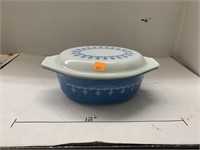 Pyrex Blue and White Dish