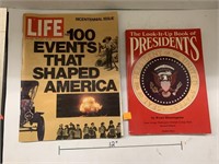 Life Magazine and Presidents Book