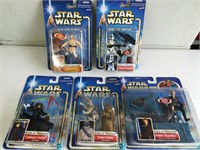(5) Star Wars Figures Sealed