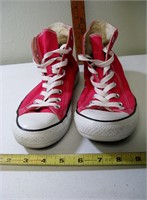 Pink Converse All Star High Tops Size 8