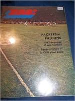 1970 Pro! GB Packers vs. Falcons Game Mag