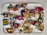 NICE ASSORTMENT OF ANTIQUE CHRISTMAS ORNAMENTS