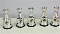 5 Miniature Stanley Cup Collectables