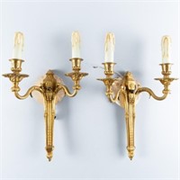 PAIR OF NEO-CLASSICAL STYLE SCONCES