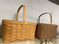 (2) Longaberger Baskets