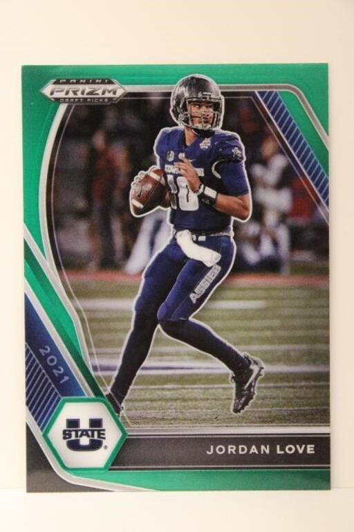 2021 PANINI PRIZM JORDAN LOVE FOOTBALL CARD