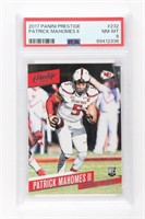 GRADED PATRICK MAHOMES II FOOTBALL CARD