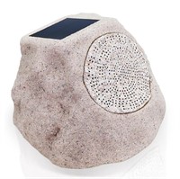 uuffoo Rock Speaker Outdoor Waterproof Solar &