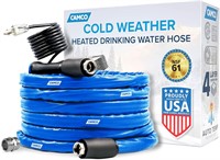 Camco 25-Ft Heated Water Hose for RV -20F